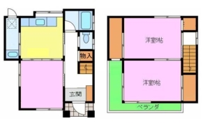 須賀３丁目貸家